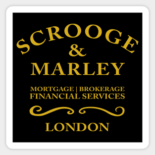 Scrooge and Marley Sticker